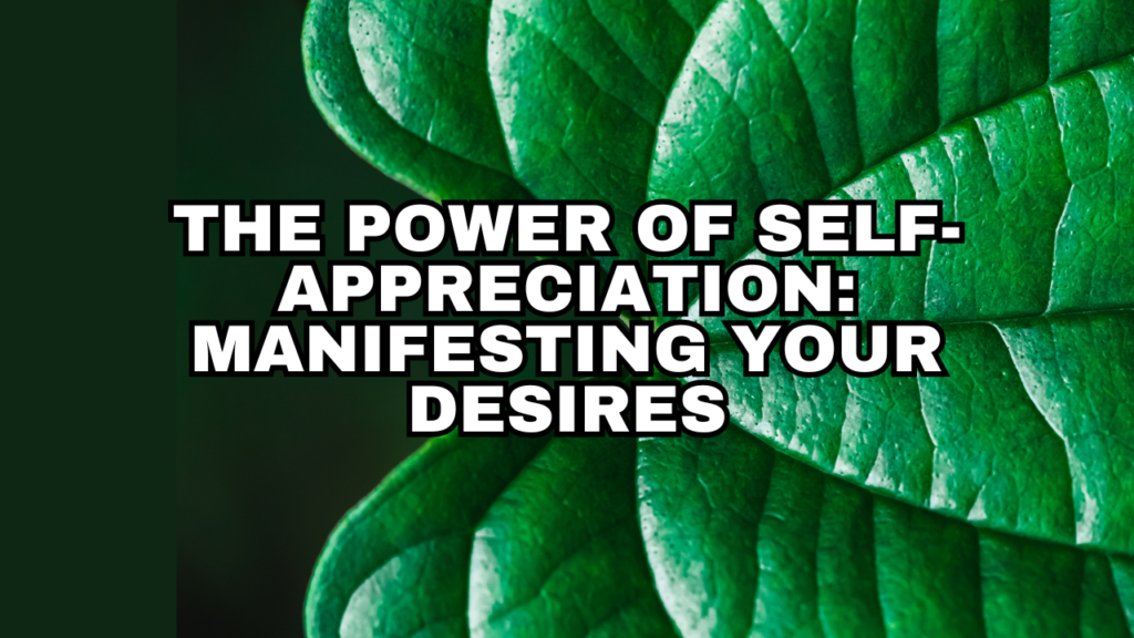 The Power of Self-Appreciation: Manifesting Your Desires